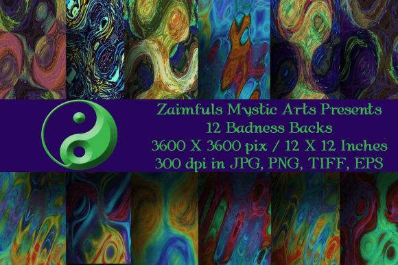 12 Badness Backgrounds Pack 1: Elevate Your Creative Projects