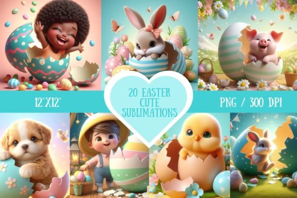 20 Cute Easter Backgrounds: Whimsy for Your Space