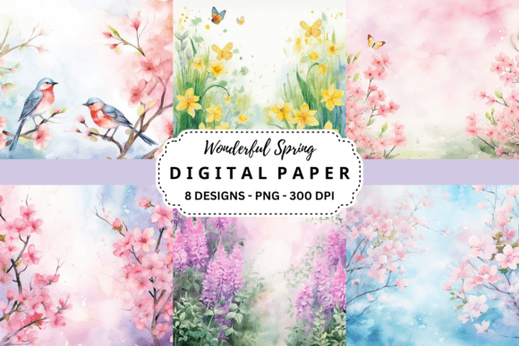 Breathe Life into Your Designs with Wonderful Spring Backgrounds