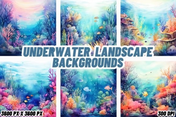 Dive Deep: Using Underwater Landscape Backgrounds in Your Projects
