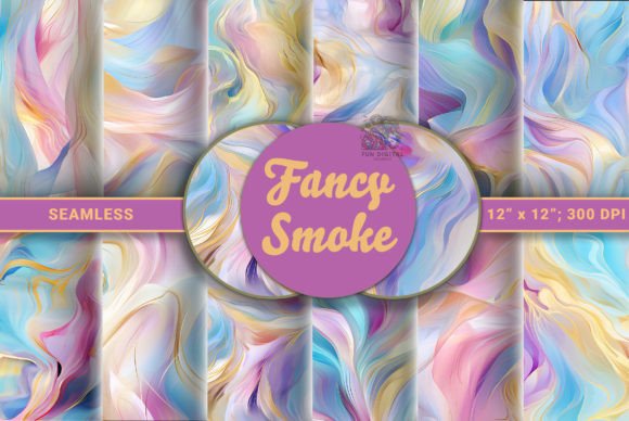 Elevate Projects with Fancy Smoke Seamless Backgrounds