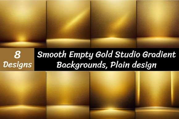 Elevate Your Projects with Gold Studio Gradient Backgrounds