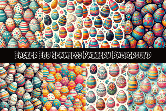 Infuse Springtime Joy: The Power of Easter Egg Seamless Pattern Backgrounds