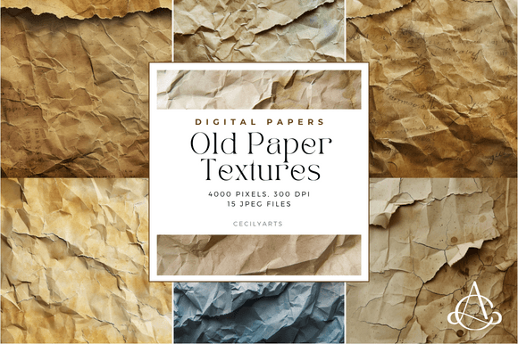 Old Paper Textures Backgrounds: A Timeless Canvas for Creativity