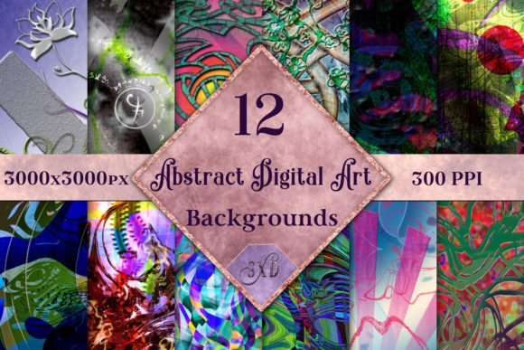 Unleashing Creativity: Abstract Digital Art Backgrounds